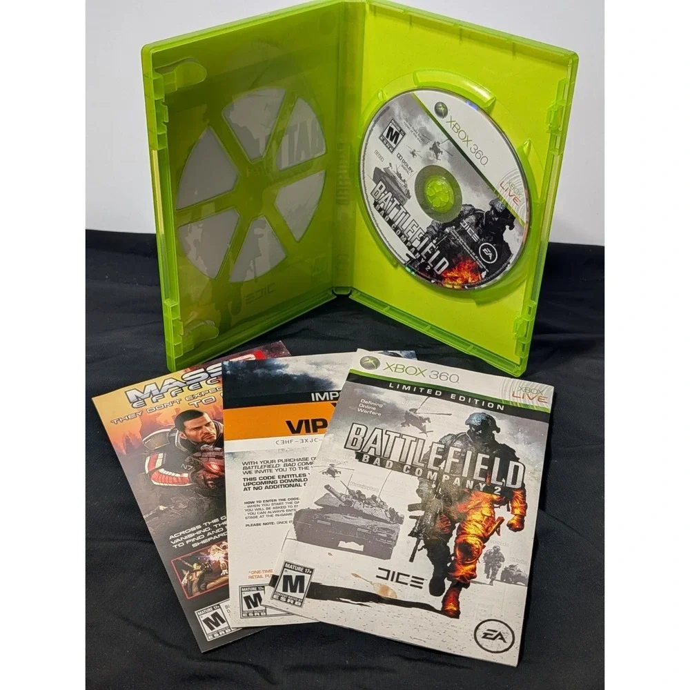 Battlefield: Bad Company 2 Limited Edition (Xbox 360, 2010) - CIB